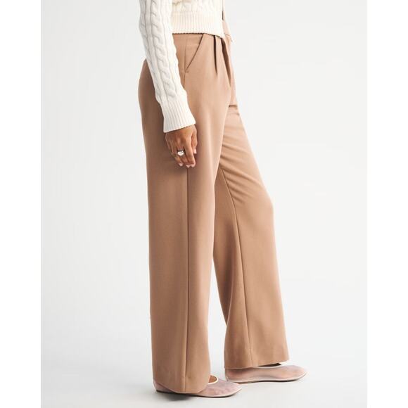 Abercrombie & Fitch Curve Love A&F Sloane Tailored Pant - 23 Long - Picture 4 of 5